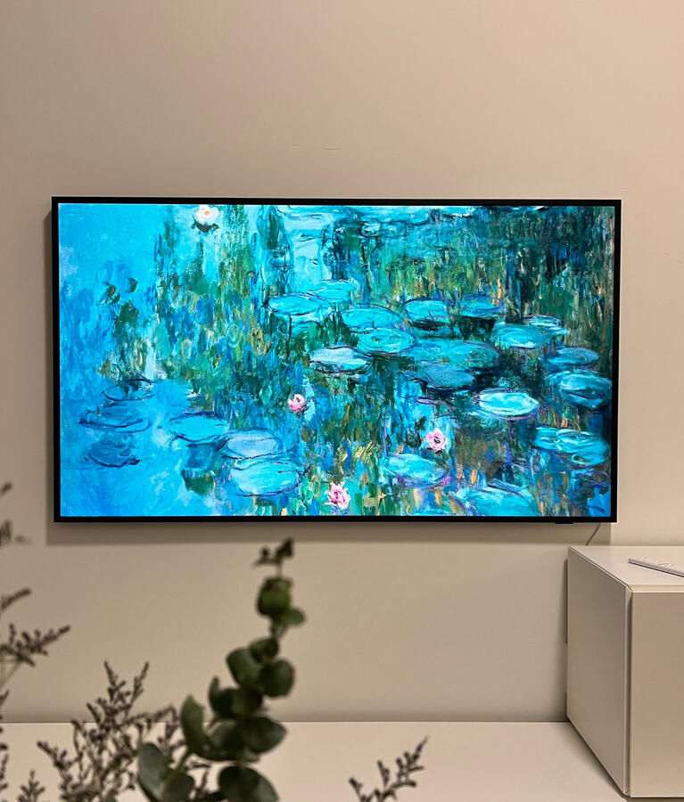 55&quot; Samsung the frame TV