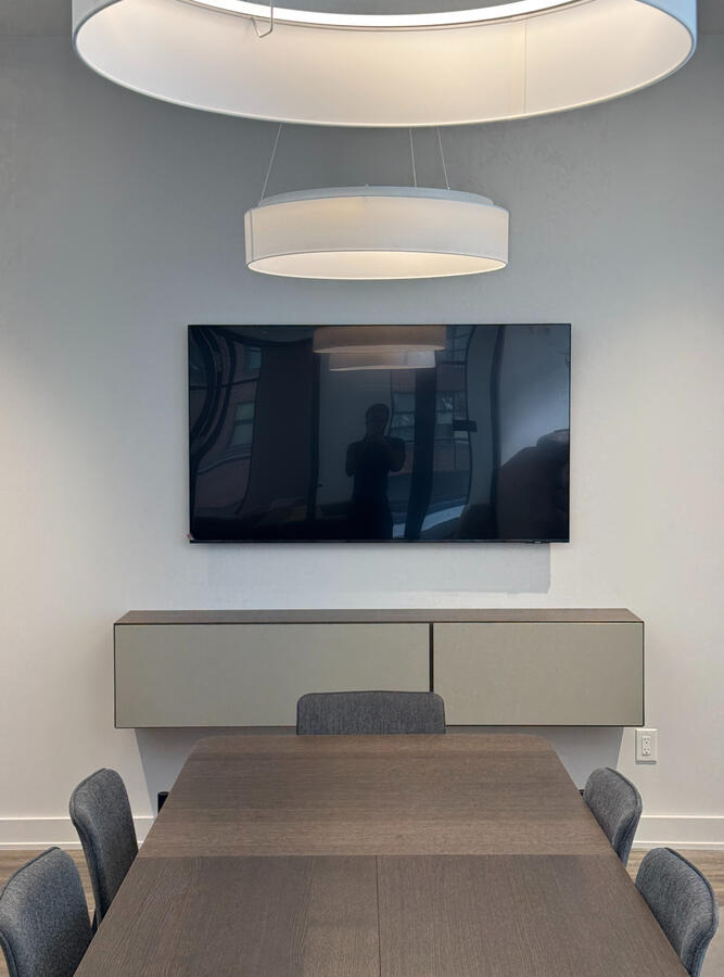65&quot; TV (Hidden Wires)